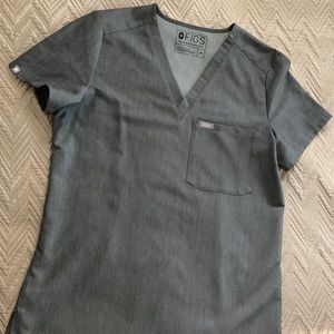 Figs scrubs top. Firm price.